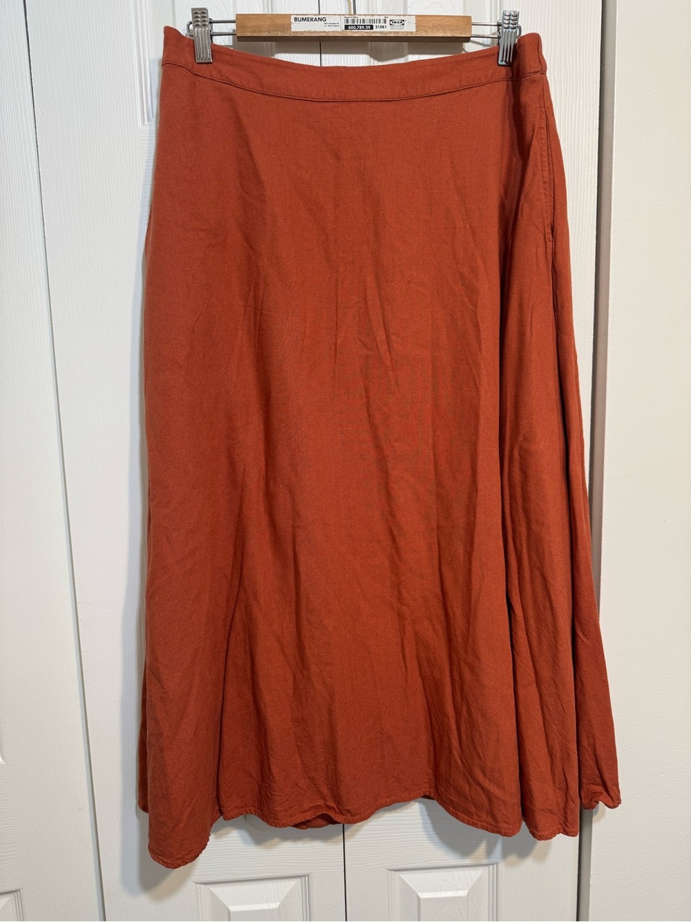 House of Harlow 1960 Rust A-Line Maxi Skirt size m - Picture 1 of 5
